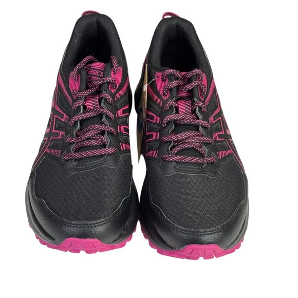 Asics Trail Scout 2 Womens 9 Black Pink Running Sneakers Athletic 1012B039 New - Picture 5 of 12